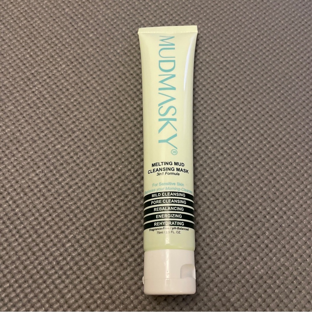 💜MUDMASKY 3 in 1 Formula Melting Mud Cleansing Mask 75ml/2.5oz Full Size -